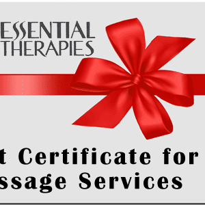 Gift Certificate For Massage Service