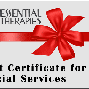 Gift Certificate For Facial Services & Spa Pedicure